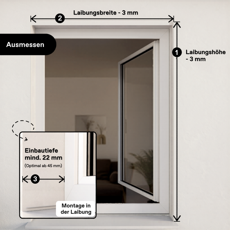Insektenschutz | Rollo für Fenster