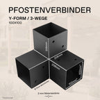 Pfostenverbinder 100x100 mm