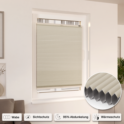 Wabenplissee | Sichtschutz & Verdunkelung