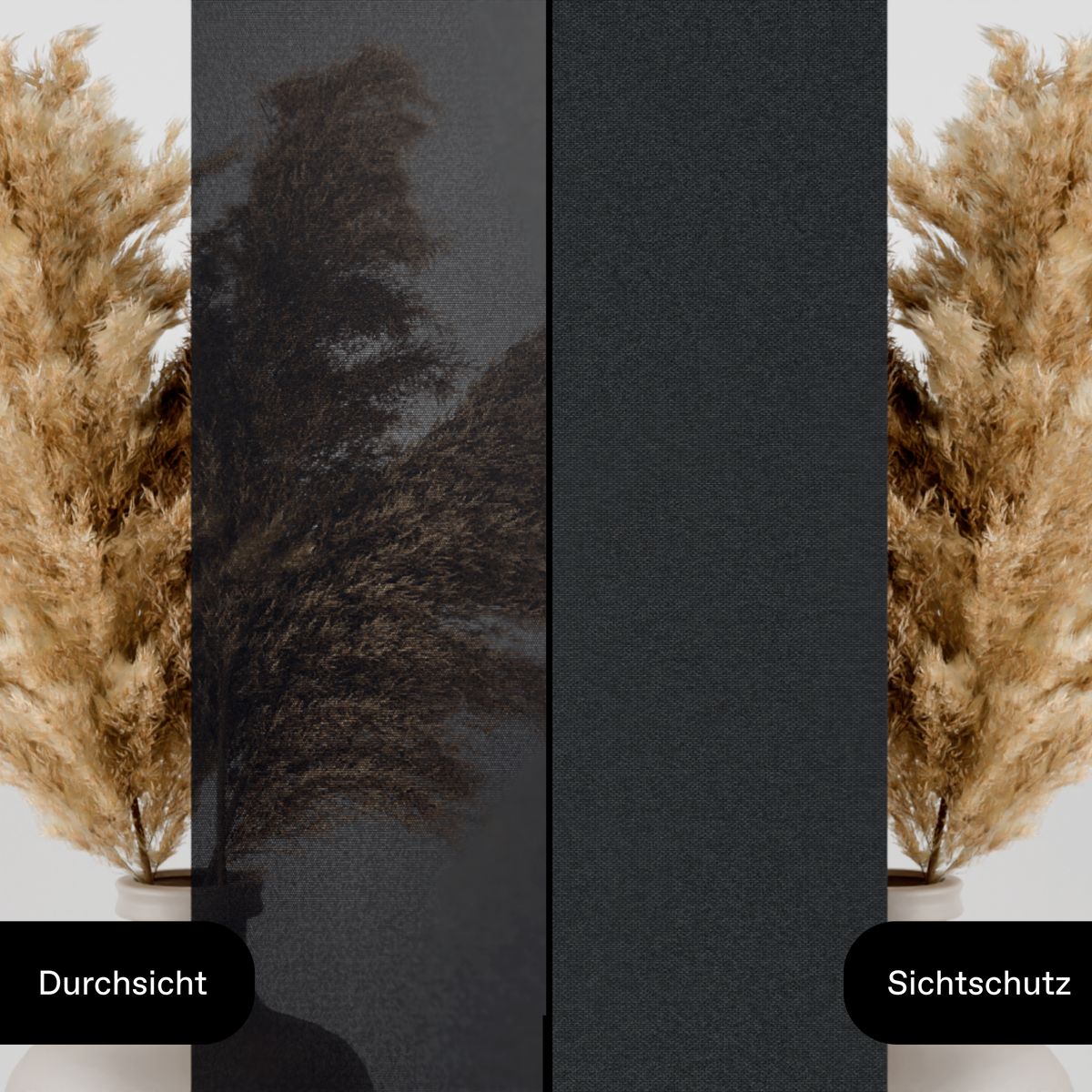 CLIP & SHADE Außenrollo Für Fenster – Grau, Sichtschutz, Klemmmontage Ohne Bohren